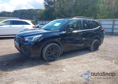 2021 Subaru Forester Sport from USA, damaged, VIN JF2SKARC9MH400850